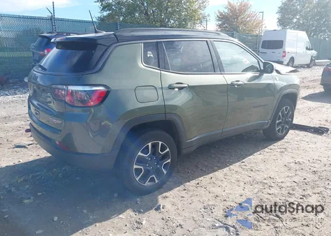 2019 Jeep Compass Trailhawk 4X4 z USA, uszkodzony, nr VIN 3C4NJDDB9KT628649